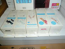 【 美品元箱のみ 】Nintendo Wii ブラック 本体周辺機 ◎ 新品未開封 Wii専用 D端子AVケーブル_画像4