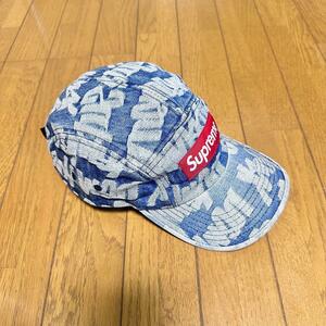 SUPREME 18SS Washed Chino Twill Camp Cap