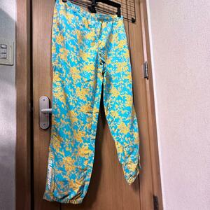 Supreme 20SS/Warm up pant teal floral