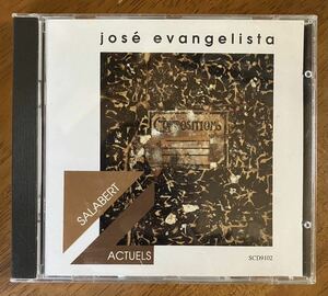 「Compositions」Jos Evangelista 輸入盤CD Salabert Actuels 1992年発