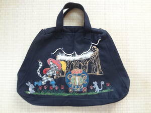 * Jane Marple сапоги .... кошка лоскутное шитье сумка черный Jane Marple ручная сумочка сумка "Boston bag" чёрный Puss in Boots
