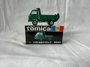 【美品】復刻版黒箱トミカNo.35 いすゞ エルフダンプ 絶版トミカ