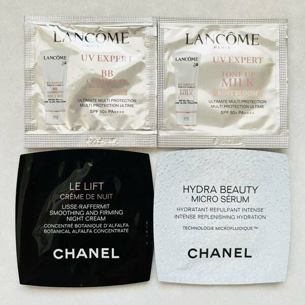 【即決価格】【送料無料】LANCOME エクスペールトーンアップローズ CHANEL ルリフトクレーム ドゥニュイ イドゥラ