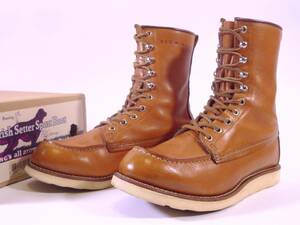 廃番/生産終了 REDWING 2012年製/最初期 最高級/9877 ゴールドラセットセコイア 8D アイリッシュセッター 877型/最高峰モデル 9875/8877