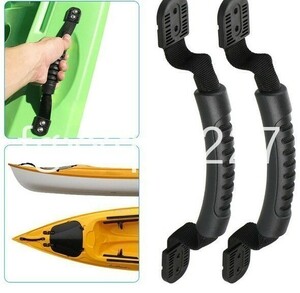 GQ060:* popular * 2 piece set canoe steering wheel boat kayak luggage Carry accessory side mount PVC equipment 