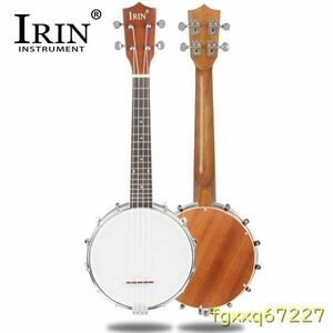 Fy045:* popular *4 string banjo ukulele concert van jorere Maple ne Crows wood fingerboard banjo speciality musical instruments case attaching 