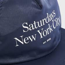 新品半額以下！定価７７００円☆SATURDAYS SURF NYC MILLER CAP サタデーズサーフ サテンロゴ ベースボールキャップ ハット 帽子 ゴルフ