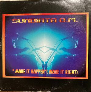 【96年リリース】Sundiata O.M. Make It Happen (Make It Right) Prescription Ron Trent Chez damier 12インチ2枚組