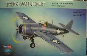 ホビーボス　1/48　F4F-4　ワイルドキャット　中古