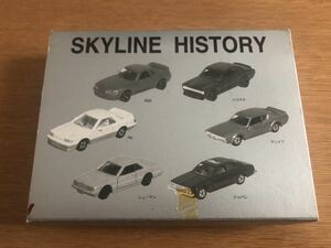 トミカ イケダ特注 SKYLINE HISTORY スカイライン ヒストリー 6台セット 日本製 MADE IN JAPAN