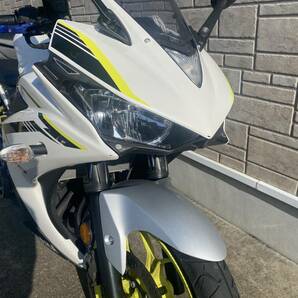 YZF-R25 RG43J 低走行 ノーマル車 ホワイトメタリックの画像6