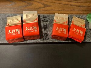 中国茶　台湾茶　武夷岩茶　高級大紅袍　９.２ｇ×４袋