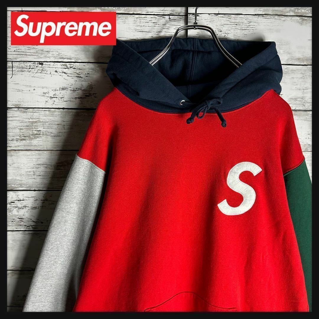 Yahoo!オークション -「supreme sロゴ パーカー」の落札相場・落札価格