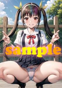 ★化物語：八九寺真宵【SSPD6T04】★A4ポスター 同人 特殊印刷 イラスト オリジナル 美少女 sexy セクシーアート 物語シリーズ 