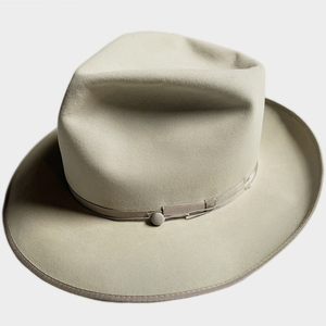 デッド! 50's ボルサリーノ 58.5CM アレックス ALEX BORSALINO ITALY イタリア VINTAGE HAT ヴィンテージ ハット ライトウェイト レア NOS