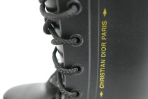 Christian Dior クリスチャンディオール Women's Camp Rubber Ankle Boot レディース ブラック キャンプ ラバー アンクル ブーツ 36 約23cm_画像3