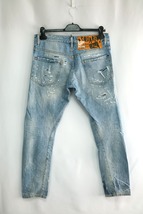 ディースクエアード DSQUARED2 LIGHT PIRANHA WASH ダメージ加工 セクシーツイスト ジーンズ/ウォッシュブルー/ S71LB0627 S30309 SIZE:46_画像6