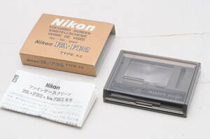 未使用品 Nikon FOCUSING SCREEN FA・FE2・New FM2 TYPE K2 スプリットマイクロ式 ニコン フォーカシングスクリーン