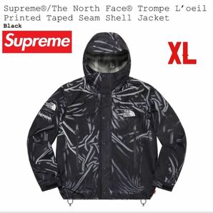 Supreme North Face Trompe Loeil Printed Taped Seam Shell Jacket