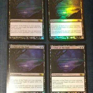 【MTG】虚空の力線foil 4枚 (M11英語版)