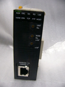 ★未使用に近い★ OMRON PLC CJ1W-ETN21 Ver1.5 高性能Ethernet装置