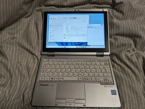 【バッテリー新品！美品！】Panasonic Let's note レッツノート CF-RZ6 LTE対応 CF-RZ6RFRVS 8GB i5 256GB Office【1円スタート】