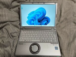 【美品】Panasonic Let'snote CF-SZ6ED9QS 第7世代Core i5-7200U 8GB 256GB Office 2021【1円スタート】 