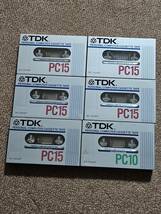 TDK PC15 PC10 コンピューター　カセット　テープ　未開封 6個セット_画像1