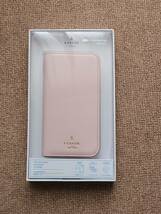 iPhone 13用 LANVIN en Bleu ブックタイプケース／Baby Pink×Vivid Pink R21C107P 未開封_画像1