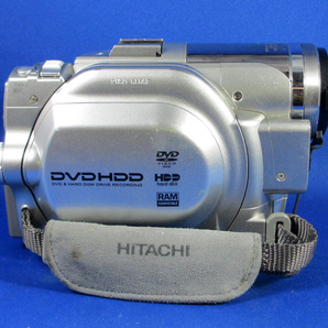 動作保証 完動品 HITACH Wooo DZ-HS403 ハイブリッドデジタルビデオカメラ HDD+DVD 美品の画像4