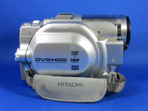 動作保証 完動品 HITACH Wooo DZ-HS403 ハイブリッドデジタルビデオカメラ HDD+DVD 美品_画像4