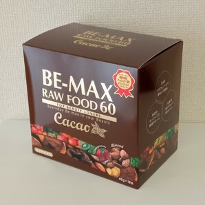 BE-MAX RAWFOOD 60 Cacao (ビーマックス ローフード ロクジュウ カカオ) 1箱分　●宅配便コンパクト・送料無料●