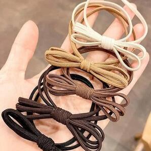 ☆お洒落☆ 5個セット 蝶々結び デコレーション ヘアタイ 韓国 上品