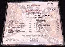 ハロー・ドーリー!　サントラCD★国内盤・和訳　ルイ・アームストロング バーブラ・ストライサンド Hello, Dolly!　盤キズ_画像3