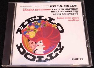 ハロー・ドーリー!　サントラCD★国内盤・和訳　ルイ・アームストロング バーブラ・ストライサンド Hello, Dolly!　盤キズ