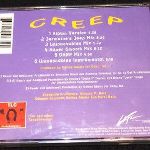 TLC / Creep CDS★Dallas Austin Jermaine Dupri LaFace T-Boz/ Left-Eye/ Chilli 1994年US盤 盤キズの画像3