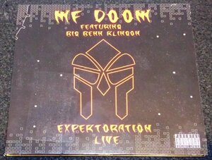 MF DOOM Feat. Big Benn Klingon / Expektoration Live★MFドゥーム　ライヴCD　廃盤