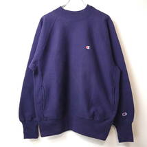 [DeadStock] 90s Champion リバースウィーブ モックネック Reverse Weave vintage ヴィンテージ USA製 チャンピオン スウェット パープル_画像1