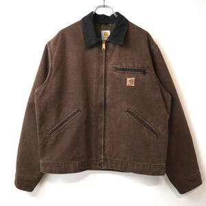 希少色 Carhartt デトロイトジャケット vintage ヴィンテージ ブラウン 野村訓市 カーハート Detroit アクティブ モスグリーン 90s USA製