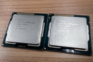 [2個セット]動作確認済 第3世代 Intel Core i5 3470 4コア 3.20GHz CPU 中古