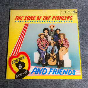 【カントリー】 The Sons Of The Pioneers / And Friends 【LP】 Johnny Cash Hank Williams Folk , World, & Country