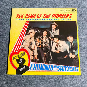 【カントリー】The Sons Of The Pioneers / A Hundred And Sixty Acres 【LP】 Johnny Cash Hank Williams Folk , World, & Country