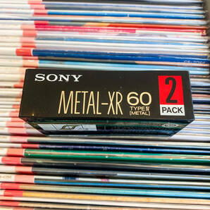 【未開封品】 SONY METAL-XR 60 2PACK 【カセットテープ】 ソニー メタルテープ アクシア AXIA maxell TDK デノン ビクター That's の画像4