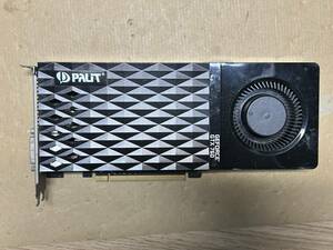 ★中古品 BIOS確認 Palit Geforce GTX 760 2GB GDDR5 256BIT グラフィックボード★