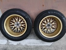  STI BBS RG362 FORGED 鍛造 16インチ PCD100 スバル 純正 MICHELIN X-ICE3+ 215/60R16 スタッドレス 2本 フォレスター エクシーガ_画像2