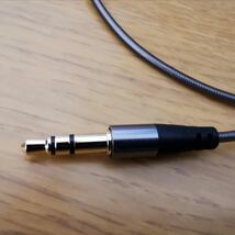 【専門店制作】For SHURE アップグレードケーブル グレー 3.5mmミニプラグ 1.2m_画像7