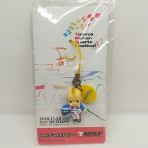 【未開封保管品】ローズオニール キューピー×TMSF フジスピードウェイ 2010 ストラップ 富士 TOYOTA Motor-Sport Festival キュージョン