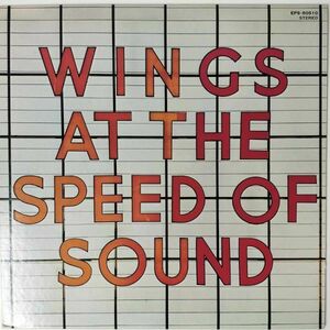 32328★美盤 WINGS/AT THE SPEED OF SOUND