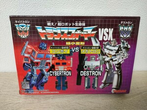 【未開封/レア/希少】トランスフォーマー VSXセット 極小変形 コンボイ VS メガトロン 電撃ホビーマガジン 2004年9月号付録　現状品