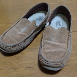 UGG アグ モカシン スリッポン ムートン シューズ USサイズ8 26cm